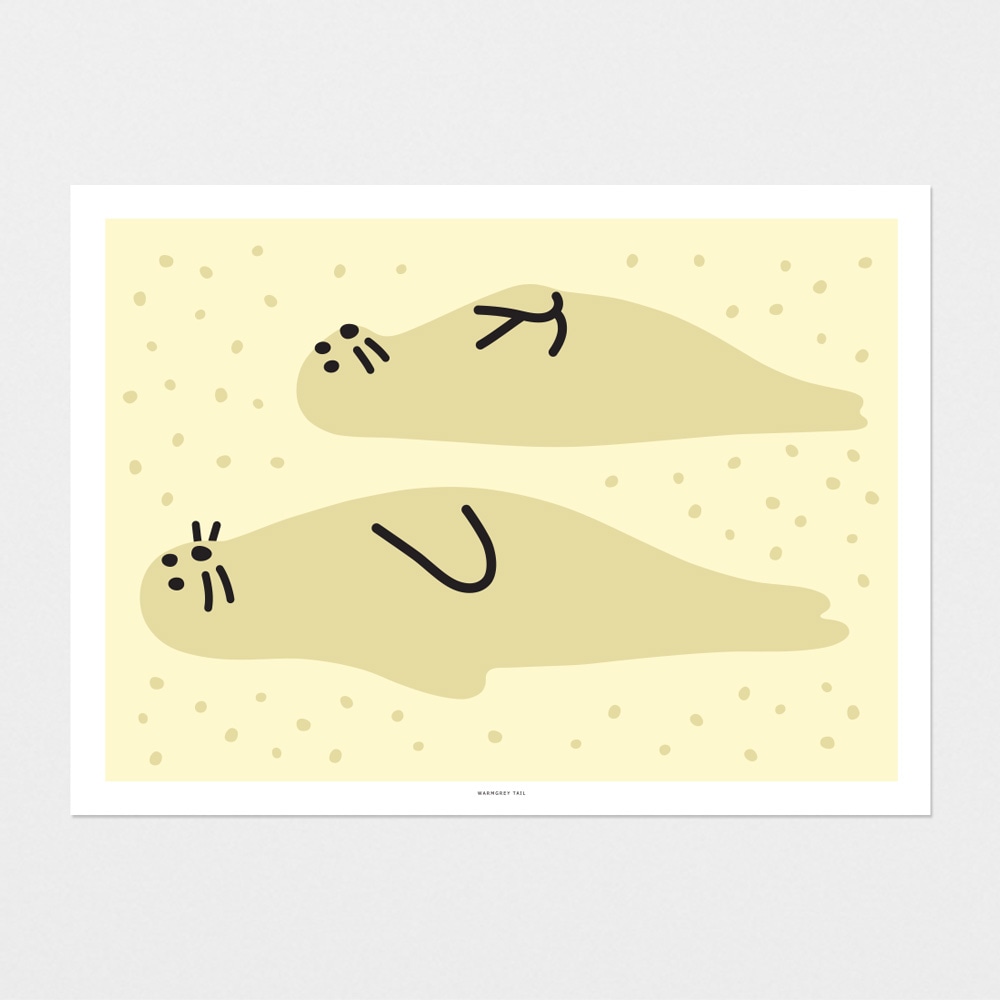 ArtPrint - Seal Friends Landscape – Bild 3